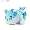 Plush Plush Animals Aphmau MEows Cat Pluszowa zabawka miękka meeow nadziewane pączki pączki pluszowe kawaii francuskie smażenie cheeseburger żywność pluszowa lalka urodziny prezentsl231228