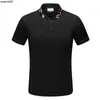 New Polo Short Sleeves on the Market Men's T-shirts Designer Stripe Polo Shirt Shirts Snake Polos Bee Floral Mens High Street Fashion Luxury T-shirt