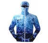 2023 Performance Fishing Shirt Men UPF 50 UV Sun Protection Quick Dry Mesh Cooling Long Sleeve Fishing Clothes 2208151370373