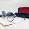 Nuevo diseñador de moda para mujer gafas de sol 0595 marco grande redondo marco hueco simple popular gafas de calidad superior uv400 lentes para exteriores