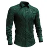 Camisas casuais masculinas LOGO LOGO CHIRTSSHORT BUTTON BOTOL Down Down Flor Flor Formal Camisa Mens de Leopardo Impressão