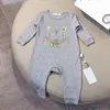 Designer baby bodysuit kläder romper pojke tjej bokstav tiger tryck märke kostym overaller kläder jumpsuit spädbarn bodysuit outfit sdlx