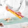 Bordmattor Stort silikon Knådmatta med skalbakande pasta matnon-slip Rolling Cake Decorating Tools Bakery Accessories