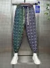 Клетчатые брюки с цветочным принтом, модные уличные шаровары в стиле хип-хоп, шаровары для танцев, новейшая брендовая мужская одежда