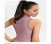 yoga Sleeveless ribbed Fitness Wear Tanks T-Shirt vest shirt women sport stretch tight outer underwear Outdoor Clothes5891986