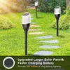 Solar Flame Torch Lights Flickering Garden LED Lawn Lamp Waterproof Outdoor Decoration Lights for Yard Street Pathway Patio