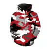 Felpe stile militare Camouflage 3D Stampa Felpa con cappuccio Pullover Uomo Donna Moda Felpa con cappuccio Harajuku Streetwear Cappotto Abbigliamento maschile 231228