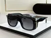 Ny modedesign solglasögon 733 fyrkantig tjock platta ram avantgarde stil unisex toppkvalitet som säljer UV400 skyddsglasögon med fodral