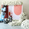 Fiori decorativi di lusso Artificial Flower Rhow Dispagnie Arches Decotta da parete Ball Champagne Segno di benvenuto