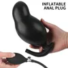 Massage Soft Inflatable Anal Plug Safety Material Butt Plug Female Masturbation Tool Prostate Massager Vaginal Stimulator Adult Pr4432442