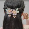 Coix de cheveux 3 couleurs fleur Hanfu Hairpin Girl