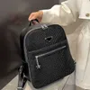 20% zniżki na projektanta podwójny plecak z ozdobami diamentowymi NOWOŚĆ dla kobiet proste modne atmosferyczne Casual Crossbody Bag Student Bag Duża pojemność