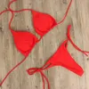 Summer Swimsuit Kobiety seksowne bikini ustawione naciśnięte stanik Bra Thong dwa kawałki stroje kąpielowe kąpielowe kostium kąpielowe żeńskie stroje kąpielowe 231227