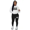 2024 Designer Plus Taille Jogger Costumes 3XL 4XL Femmes Polaire Survêtements À Manches Longues Sweat À Capuche Pantalon De Survêtement Deux Pièces Ensemble En Plein Air Survêtements En Gros Vêtements 10478