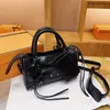 28% OFF Designer bag 2024 Handbags Womens Paris Motorcycle Handbag Fashion Trend One Shoulder Crossbody