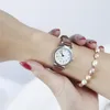 Armbandsur 1st Classic Women's Casual Quartz Leather Band Strap Watch Round Analog Clock Wrists för Women Girls