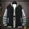 Spring och Autumn Coat Men's Jacket Baseball Suit Trend Stiliga First Senior High School Plus Velvet 231227