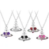 Colliers pendentifs Collier de diamants étincelants en laque européenne et américaine, pendentif en diamant d'eau d'amour, accessoires de collier