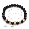 Strand klassische Perlenarmband Naturtiger Stein Charme türkis Kupferperlen Peary Distil Bracelets Frauen Männer Geschenk Stretch Schmuck