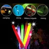 10st 6inch Multicolor Glow Stick Chemical Light Stick Camping Emergency Decoration Party Clubs levererar fluorescerande 231227