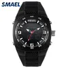 Smael New Men Analog Digital Fashion Military PlistWatches防水スポーツ時計QuartzアラームウォッチダイブリロジェスWS1008270D