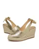 Sandały dla kobiet w modnej modzie platforma Bandage Stylish Slingback Summer Buty 231227