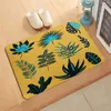 Tapis Art peinture plantes motif tapis entrée paillasson antidérapant salon cuisine chambre décor tapis tapis de sol maison