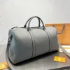 2024 hot Designer Borsone Classico 45CM 50CM Bagaglio da viaggio per uomo in vera pelle Borsa di grande capacità Totes Borse a tracolla Borsa da viaggio da donna di grande capacità