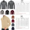 Autumn Winter Tops Fashion Mens Casual Slim Fit Long Sleeve Sweater With Zipper stickad tröja Hög krage Pullover Hip Hop 231228
