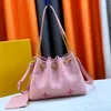 Designer Tote High Quality Luxury Läder Bucket Bag Womens Classic Drawstring Axel mode plånbok hinkar Topphandtag Purses Handbag Crossbody