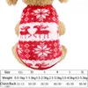 Vêtements de chien Vêtements de Noël pour animaux de compagnie Hiver chaud pour petits chiens Chiot Chat Chemise Douce Polaire Chihuahua Yorkie Pug Costumes