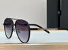 Marca de lujo diseñador hombre gafas de sol vintage retro hombres gafas de sol gafas de metal estilo de moda forma de piloto clásico 006