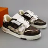 2024 Designer Trainer Turnschuhe Männer Schuh Freizeitschuhe Mode Low Top Schuh Plattform Leder Gummi Schlehe Eur 36-45