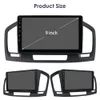 9 pollici 7862 QLED Schermo 2din Android Autoradio Lettore Video Multimediale per Buick Regal 1 Opel Insignia GPS Navi Carplay 4G RDS BT