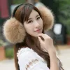 big Faux fur Earmuff winter Warm black white red pink Cute Plush Ear muff y ear cover Warmers for girls women headband 6os818430781175458