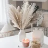 Decorative Flowers 30Pcs Dried Pampas Grass Decor Natural Flower Bouquet With Pampa Tails For Home Boho Wedding Party