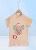 Baby Designer Kid T-shirts Summer Girls Chłopcy moda Dzieci Casual Tops Letters Printed T koszule 7 kolorów 5218970