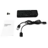 Mini tastiera wireless Rii X1 24GHz Tastiere inglesi ESFR con TouchPad per Android TV BoxPCLaptop 231228