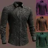 Camisas casuais masculinas LOGO LOGO CHIRTSSHORT BUTTON BOTOL Down Down Flor Flor Formal Camisa Mens de Leopardo Impressão