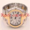 Orologio da uomo di grandi dimensioni da uomo W62031Y4 MOVIMENTO MECCANICO AUTOMATICO TOW TONE 18K Orologi da polso da uomo in acciaio giallo giallo 30k3070