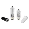 Disposable Glass Tank TH205 TH210 Atomizer 510 Thread Cartridge 0.5ml 1.0ml Carts for Thick Oil Ceramic Coil Tip pk m6t G2 G5 V9