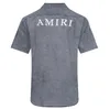 Sommer Neue Männer Denim Shirts Brand Herren-Freihemden T-Shirt T-Shirt T-Shirt Polos Denim Mantel