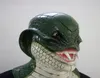 2017 Ny ankomst Realistiska vuxna fulla huvud djurmasker realistisk snygg klänning Snake Mask Rubber Latex Mask för Halloween Costu3789974