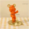 Tablet PC står Creative Bear Mobile Telefon Holder Desk Bedside Home Office Lazy Person vardagsrum Veranda Drop Delivery C Dhiia