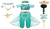 Малыш «Аладдин и волшебная лампа039s», комплект одежды принцессы из топа и брюк с повязкой на голову, платье «Жасмин» для вечеринки в честь дня рождения Cosp5245188