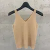 Women's Tanks MPAM Coat Lining 2023 Autumn/winter Wool Vest Camisole Knit Sweater Slim Fit Bottom