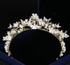 Beautiful Hand Made Crystal Wedding Crowns And Tiaras Rhinestone Headpieces Bridal Girls Women Proms Evening Brithday party Dress 5742639