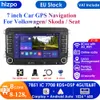 7 cali 2 Din Android Car GPS dla VW / Skoda Octavia Golf 5 6 Touran Passat B6 Polo Jetta Coche Autoradio Carplay