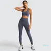 Yoga Kıyafetler Dikişsiz Spor Kıyafetleri Kadın Spor Giyim 2 Parça Tozluk Tozluklar Yastıklı Spor Bras Kadın Fitness Giyim Egzersiz Setleri