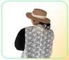 2021ファッションウーブンワイドブリムハットサンハット夏の女性ビーワイドキャップ親子フラットトップバイザー織り麦わら帽子5961377